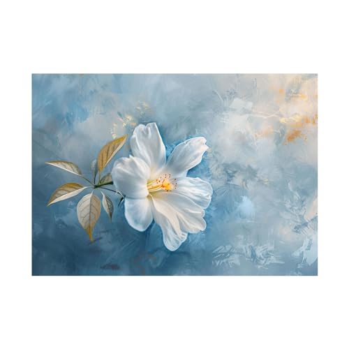 Pintura para el hogar y cuadros de lienzo flores decorativos de 80x120cm