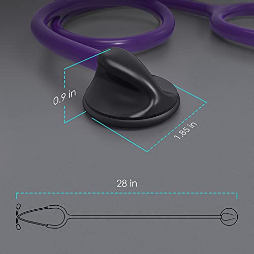 image for Clairre Single Head Stethoscope for Doctors/Nurses/Nursing Students, f