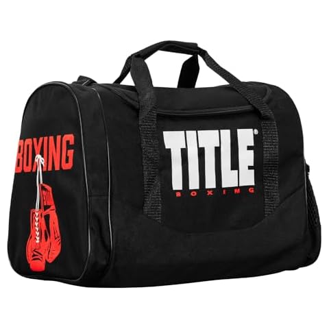 TITLE Boxing Individual Sport Bag (Black) Cover