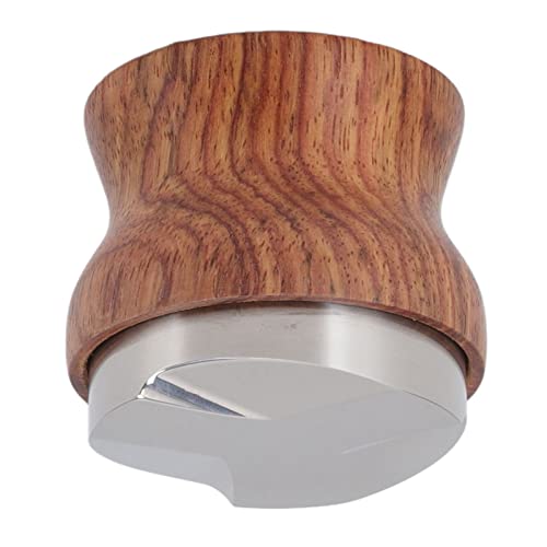 Distribuidor de café de acero inoxidable 304 y mango de palisandro para espresso 7