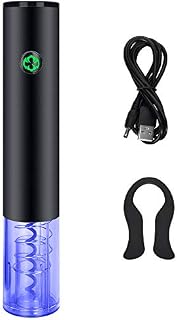 Touch Automatic Wine Opener Electric Wine Opener & Champagne Cork Automatic Electric Wine Bottle Corkscrew Opener with Foil Cutter USB Charging Cable Best Wine Gifts