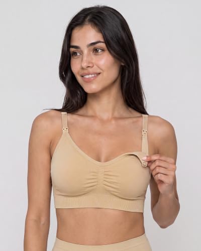 Image of Stelle Nursing Bras Maternity Bralette Seamless for Breastfeeding