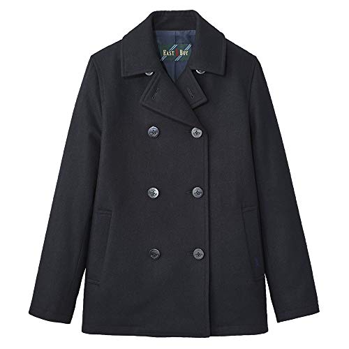 [イーストボーイ・スクール] Pコート〈CORDURA混メルトン〉 0200610 レディース ネイビー(580) 7