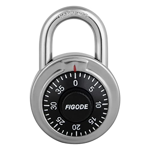 Figode Locker Lock, Heavy Duty Combination Lock, Black Dial, Each Lock With Different Code, Keyless Padlock, Great For School, Employee, Gym&Sports Locker, Case, Toolbox, Fence, Pack Of 120 #TOP1