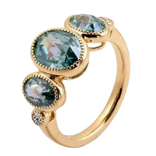 Bague de fiançailles topaze impériale et moissanite en argent plaqué or 14k d'une élégance rare