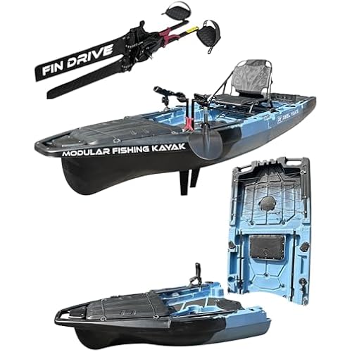 Reel Yaks Recon Modular Fishing Kayak, 10.5ft, 400 lbs Capacity