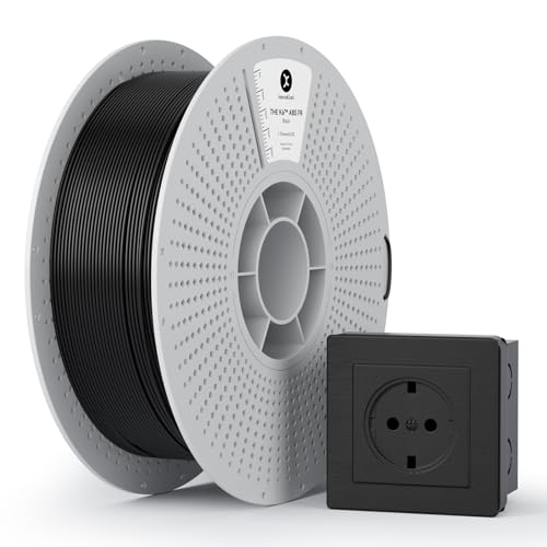 Filament ABS FR Kexcelled noir anti-warping et ignifuge UL94 V0 pour pièces durables