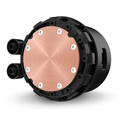 Image of NZXT Kraken 240 RGB - RL-KR240-B1-240mm AIO CPU Liquid Cooler - Customizable 1.54 inch Square LCD Display for Images, Performance Metrics and More - 2 x F120 RGB Core Fans - Black