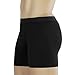 DAVID ARCHY Men's 4 Pack Drop Needle Modal Fitness Boxer Briefs (M, Black (No Wedgie))
