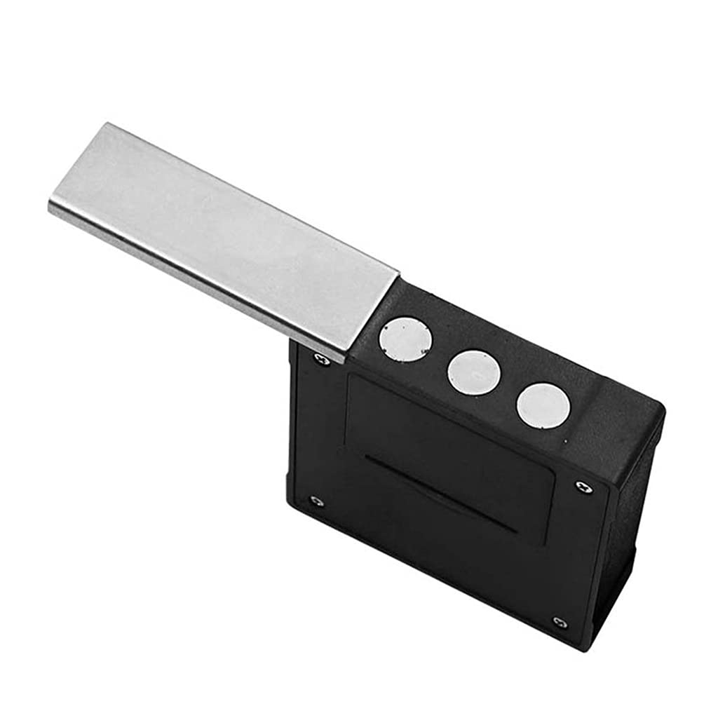 Mini goniometro digitale da 360 gradi Inclinometro elettronico con scatola di livello Strumenti di misurazione a base magnetica