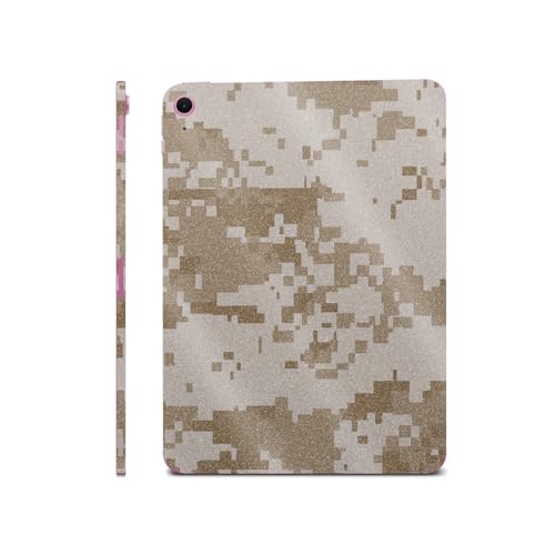 Glossy Glitter iPad Skin Compatible with Apple iPad A16 11 Gen (2025) - Desert Camo - Premium 3M Vinyl Protective Wrap Decal Cover - Easy to Apply | Crafted in The USA by MightySkins