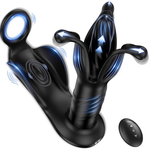 Special Silicone Massagers Kit with Water Resistant Play in Anywhere You Like for Man 2026 New Rechargeable Cordless Body Prostrate Massager with 9 Modes for Men Relax Massaging (Black) A257