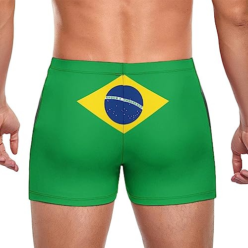 TAIZIYEAH Mens Swimming Trunk American Flag Swimwear Pant Swimsuit Beach Swim Shorts Soft3