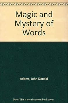 Hardcover The magic and mystery of words Book