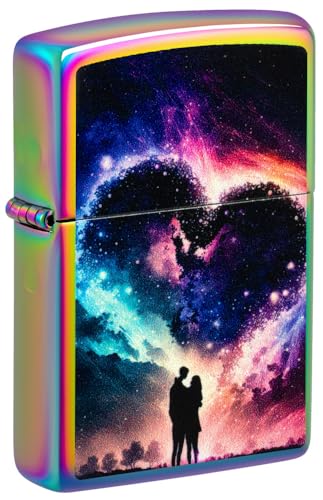 Encendedor de bolsillo Zippo multicolor miniatura 1