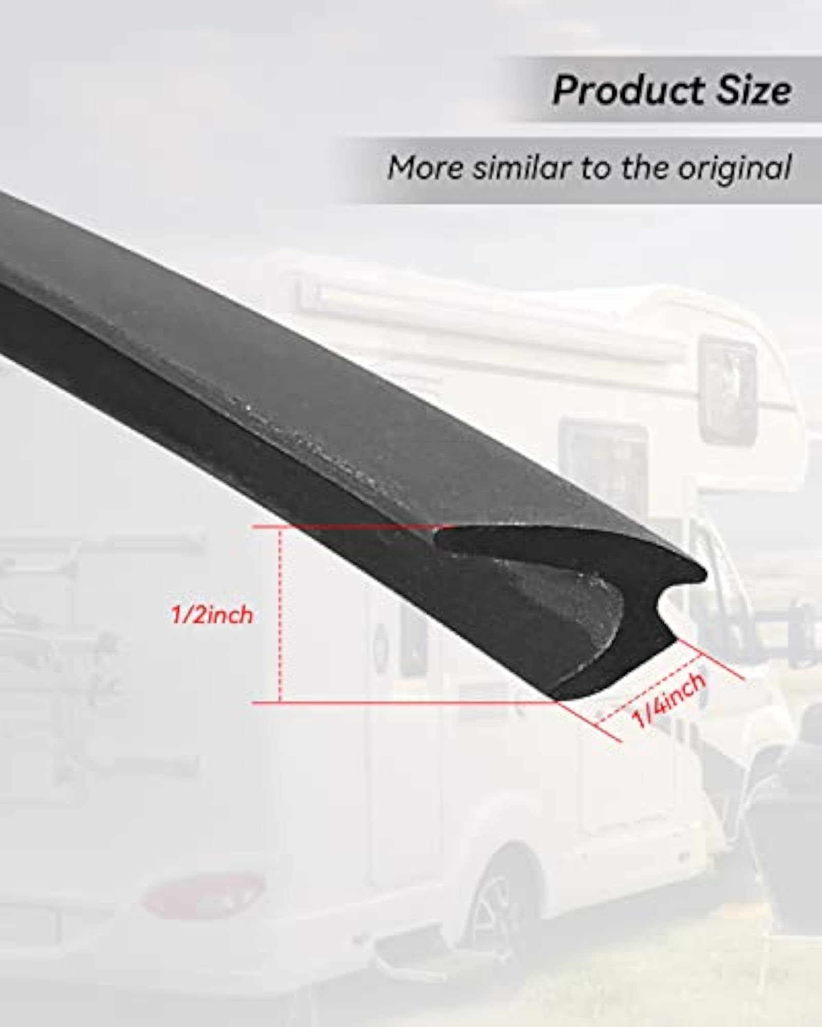 RV Window Rubber Seal Strip for Waterproofing