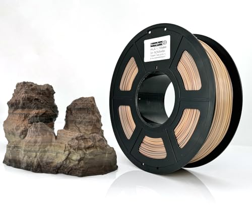 Filament Stronghero3D PLA RAINBOW TEXTURED