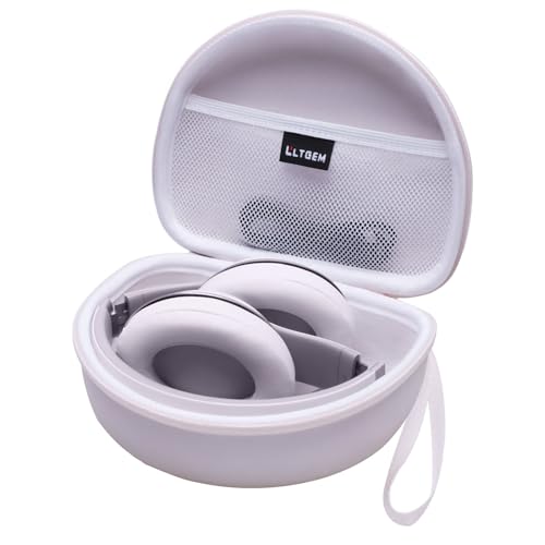 Headphone Case Compatible with Beats Studio Pro/Solo 4 / Studio 3 / Solo 3 / Picun B8 / BERIBES/JLab JBuds Lux ANC Wireless Bluetooth Noise Cancelling Headphones, Cloud Pink(Case Only)