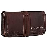 Vielseitig und schön anzusehen | Hochwertiges Echtleder vom Büffel | Leder Tabaktasche für Herren und Damen für Stillvolle Tabak Aufbewahrung | tolle Geschenkidee