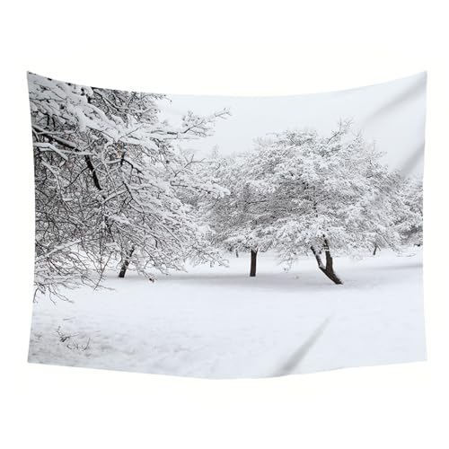 Tapiz de invierno RDSGYZ para transformar las paredes de tu hogar 5