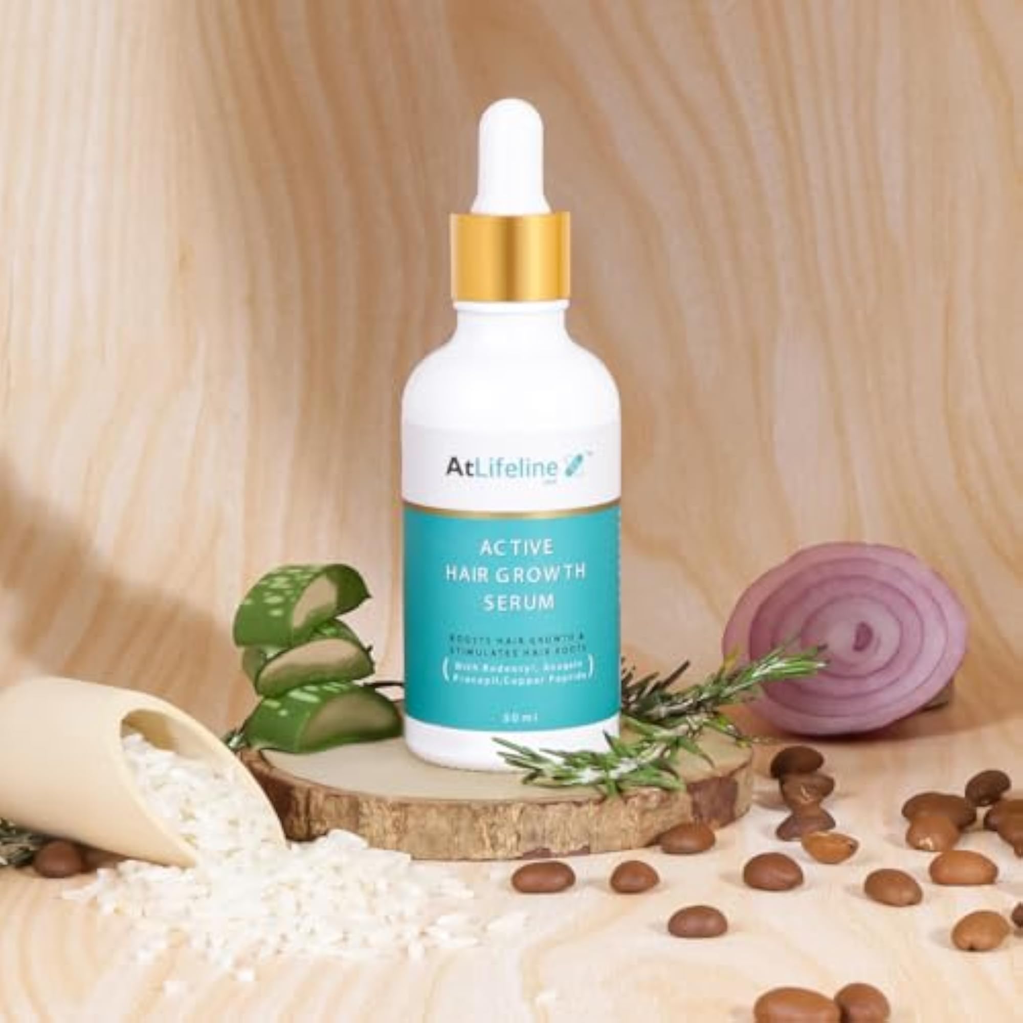 AtLifeline Hair and Face Serum Combo for Men & Women