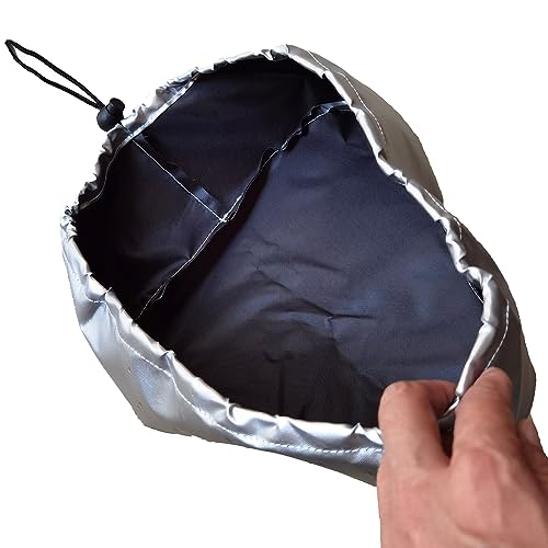 Large Uv Protective Waterproof Bike Saddle Cover, Wide Bicycle Seat Rain Cover With Elastic, Oversized Memory Foam Bike Seat Cushion Cover - 11" X 11" #TOP4