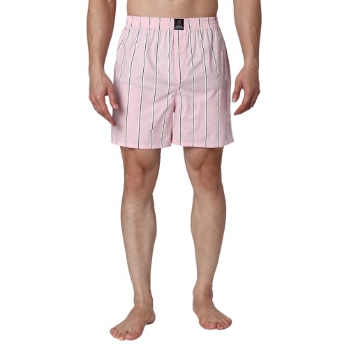 Image of Urban Scottish Ultra-Comfortable Men's Boxer Pants (Pack of 3) - 100% Cotton Material with A Stylish Print - Soft and Stretchy Elastic Waist Band - Dynamic Movement and Hardwearing Stitching