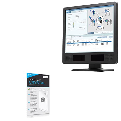 BoxWave Screen Protector Compatible with JVC NP-200 - ClearTouch Crystal (2-Pack), HD Film Skin - Shields from Scratches