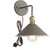 Cette applique murale ajoutera une belle touche à n'importe quel espace de votre maison, tels que placard, salon, hall, évier de cuisine, commode, temporairement à l'extérieur ou partout où vous avez besoin d'une lampe créative.