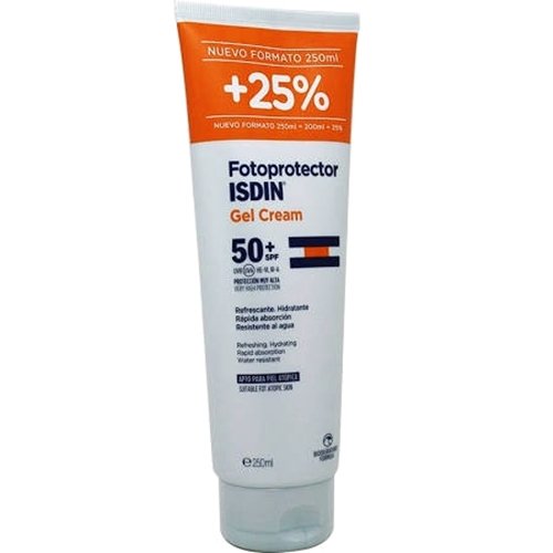 Preisvergleich Produktbild Sonnenschutz, Isdin, Gel-Creme, Spf50+, 250 ml (200 ml + 50 ml)