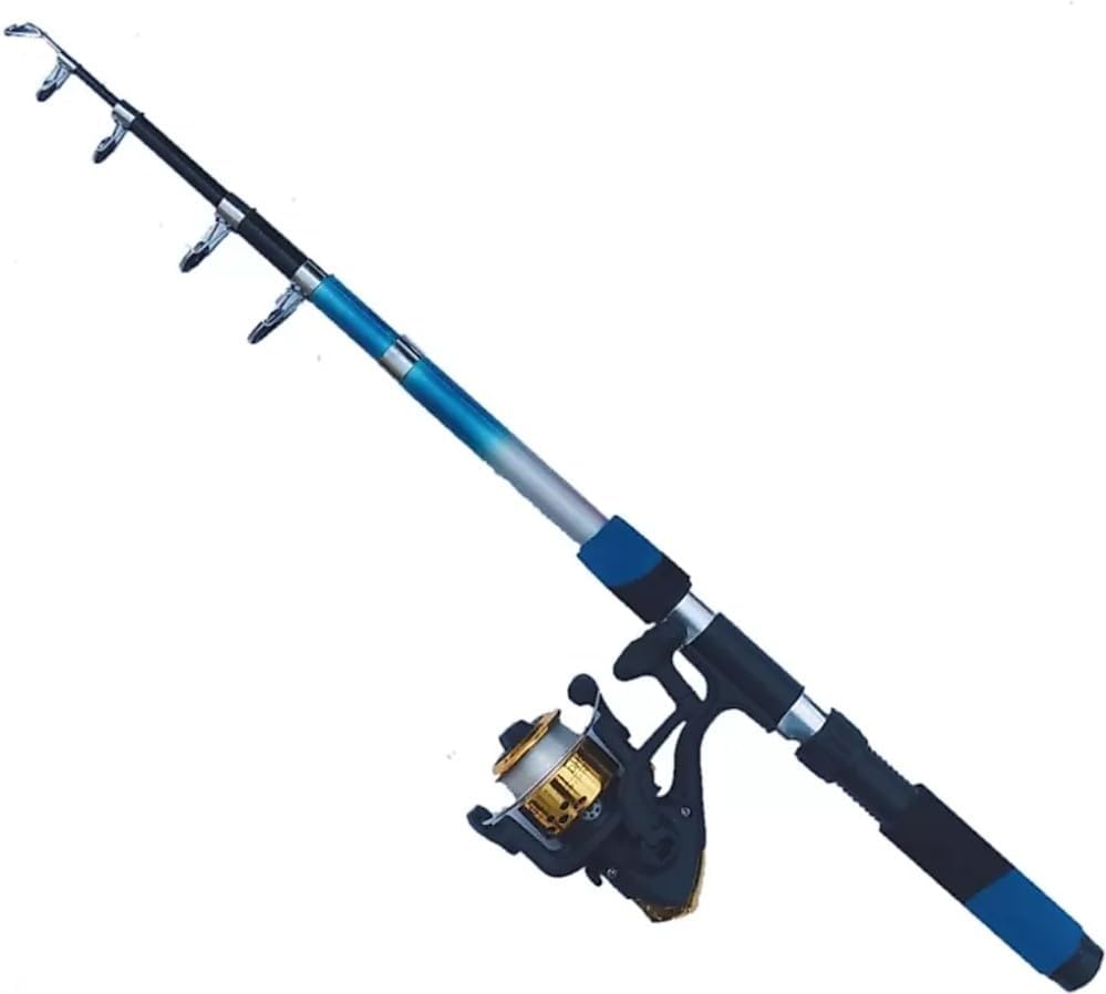 Spinning Rod - Medium Heavyweight Sensitive Tournament Quality Fishing Rod With Reel Set Combo
