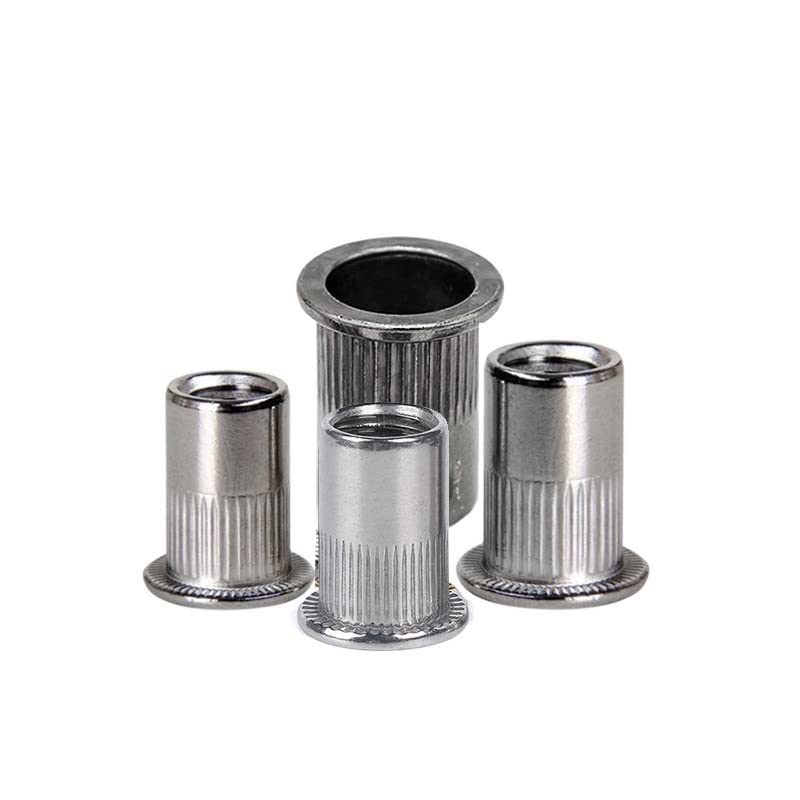 230 Tuercas De Remache De Acero Al Carbono – Kit Completo Para Bricolaje