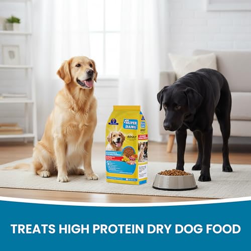 Image of Dr. Pets 2.8 Kg Superdawg Adult Dry Dog Food Chicken & Vegetable | 24% Protein Complete Nutrition | Supports Digestion, Immunity & Coat Health