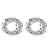 Besmrpg 2 Pack Christmas Tinsel Garland for Christmas Trees Decoration Xmas Party Supplies, 7.5 M...