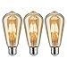 Produktbild Paulmann 5067 Leuchtmittel Bundle 3x LED Vintage Rustika gold 3x 6 Watt E27 230V