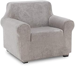 TIANSHU Velvet Plush Soft and Thick Sofa Cover Slip Resistant Stylish Furniture Cover Velvet Sofa Cover for Loveseat Slipcovers Stylish Modern Velvet Plush Furniture Cover(Loveseat,Light Gray)