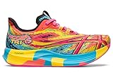 ASICS Women's Noosa TRI 15 Running Shoes, 8, Aquarium/Vibrant Yellow