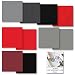 Cricut Buffalo Check Plaid Infusible Ink Transfer Sheet Bundle, Buffalo Checkers, Steel Plate, Cherry and Grey, 12"x12" Sheets