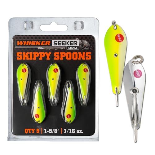 Skippy Spoon-Medium Chartruese/Chrome