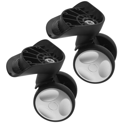 GALPADA 1 Pair Plastic Luggage Wheel Suitcase Swivel Wheel Travel Suitcase Replacement for Hard Case Luggage