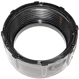 Zodiac R0412500 2-Inch Black PVC Union Nut with LX Threads Replacement for Zodiac AquaPure Water Purification System