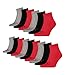 Produktbild PUMA Sportsocken, 100 Denier (3 Stück) für Herren, 232 - Black/Red, 39-42