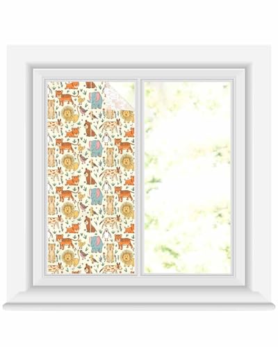 Película Decorativa para Ventanas Animales 17.7"x39" miniatura 1