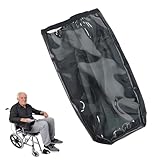 ZAHD Netzteil Rollstuhl Armlehne Abdeckungen Wasserdichte Rollstuhl Handgelenk Joystick Rain Cover schutzabdeckungen rollstuhlsteuerung joystick schutzhülle für Senioren und Rollstuhlfahrer (Schwarz)