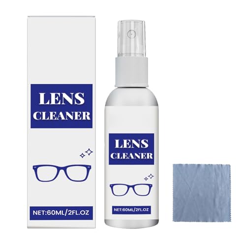 Mnozreo Spray de Eliminación de Arañazos de Lentes,Cleaning Agent Removing Scratches On Eye Glass,Spray de Limpieza Para Gafas,Herramientas de Limpieza de Gafas para Pantallas de Lentes,1PC