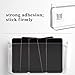 APSOONSELL Wall Mount Storage Organizer Box for Phone Remote Control Holder Clear L