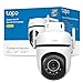 Tapo C530WS - Cámara Seguridad Exterior 360° 3K 5MP, Visión Nocturna Color, Resistencia IP66, Alarma Sonora/Luz, Detección AI, Almacenamiento Nube/SD 512GB, Audio Bidireccional