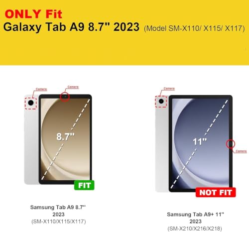 Image of TGK Back Cover Case for Samsung Galaxy Tab A9 8.7 inch