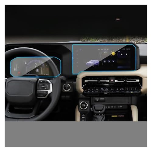 Film tactile Toyota Prado 2024 verre trempé protection navigateur