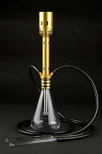 UNITY Prime Shisha Hookah Gold - 2 Schläuche